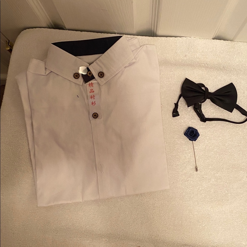Tigerkiss Blue Boys Checkered 6 Piece Suit Set…size 150 - Picture 2 of 10